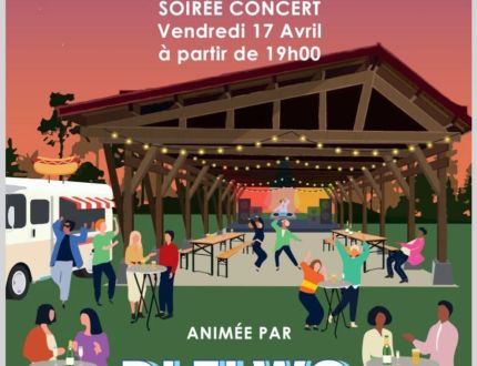 Soirée concert à la halle