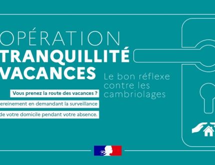 Opération tranquillité vacances