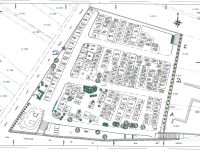 Le cimetière de Monthelon est divisé en 4 carrés et possède un columbarium