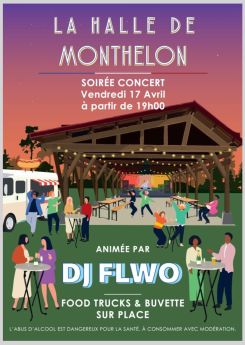 Soirée concert à la halle